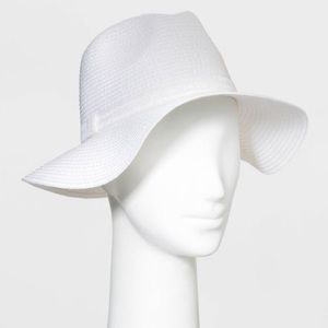 👒 Shade & Shore Women’s packable straw panama white hat